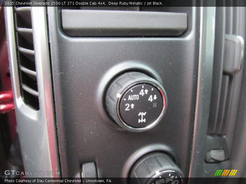 Deep Ruby Metallic / Jet Black 2015 Chevrolet Silverado 1500 LT Z71 Double Cab 4x4