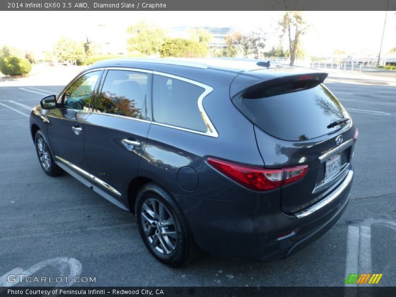 Diamond Slate / Graphite 2014 Infiniti QX60 3.5 AWD
