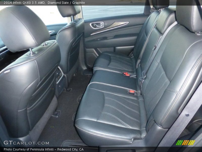 Diamond Slate / Graphite 2014 Infiniti QX60 3.5 AWD