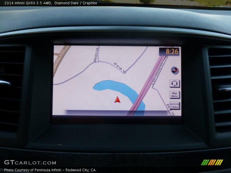 Diamond Slate / Graphite 2014 Infiniti QX60 3.5 AWD