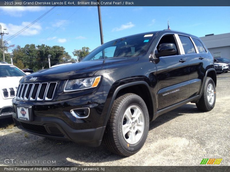 Brilliant Black Crystal Pearl / Black 2015 Jeep Grand Cherokee Laredo E 4x4