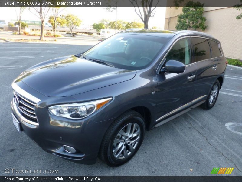 Front 3/4 View of 2014 QX60 3.5 AWD