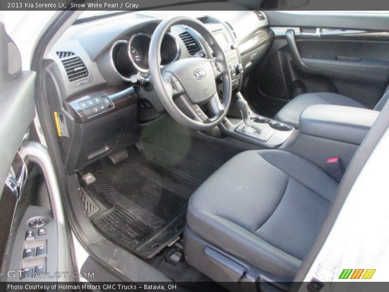  2013 Sorento LX Gray Interior