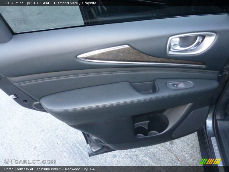 Diamond Slate / Graphite 2014 Infiniti QX60 3.5 AWD