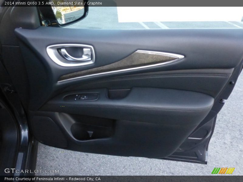 Diamond Slate / Graphite 2014 Infiniti QX60 3.5 AWD