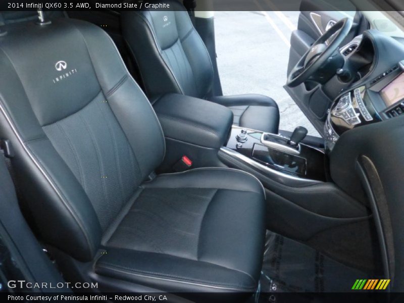 Front Seat of 2014 QX60 3.5 AWD