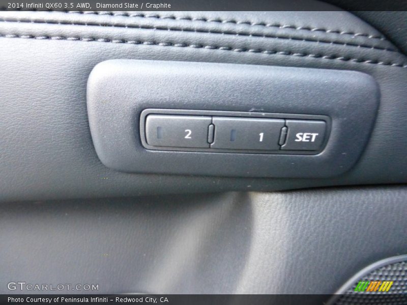 Diamond Slate / Graphite 2014 Infiniti QX60 3.5 AWD