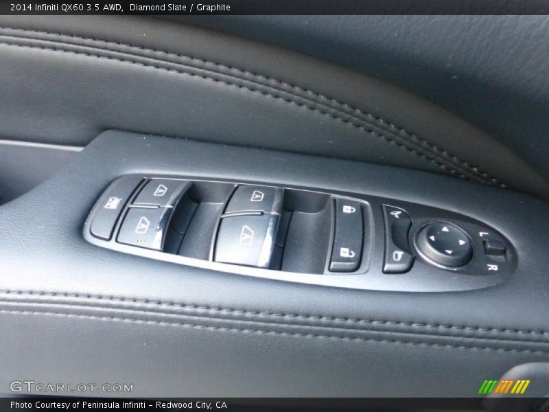 Controls of 2014 QX60 3.5 AWD