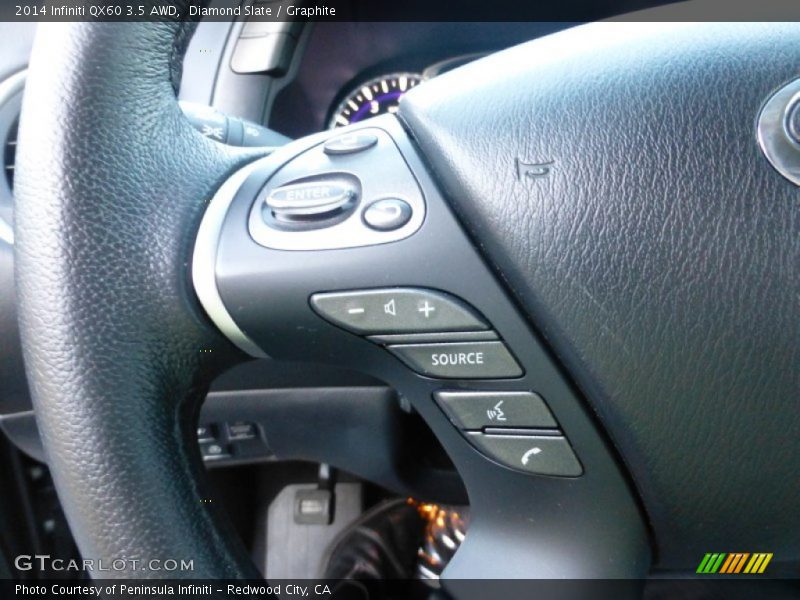 Controls of 2014 QX60 3.5 AWD