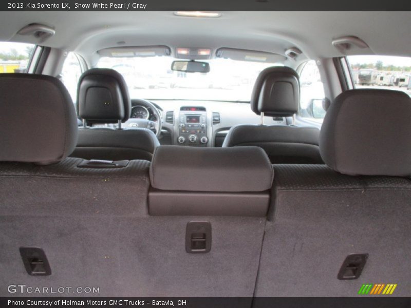 Snow White Pearl / Gray 2013 Kia Sorento LX