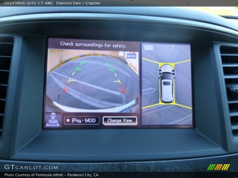 Diamond Slate / Graphite 2014 Infiniti QX60 3.5 AWD