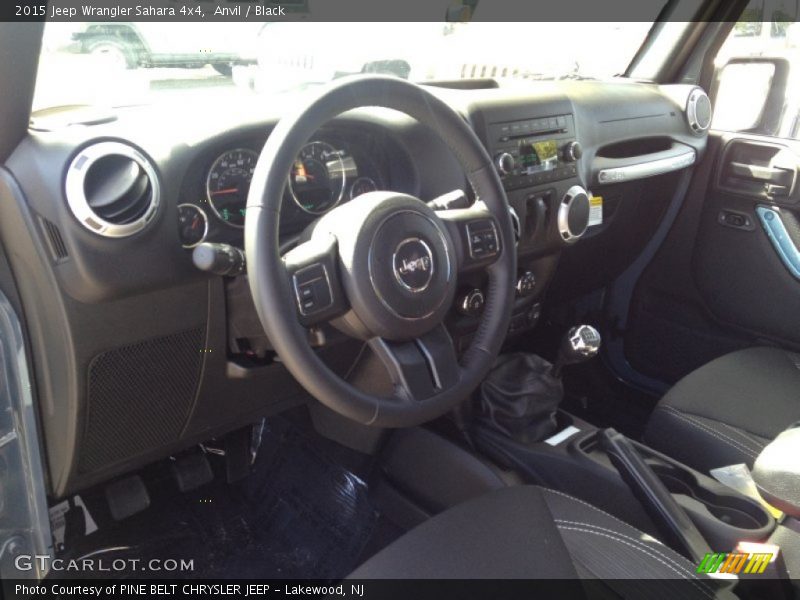 Anvil / Black 2015 Jeep Wrangler Sahara 4x4