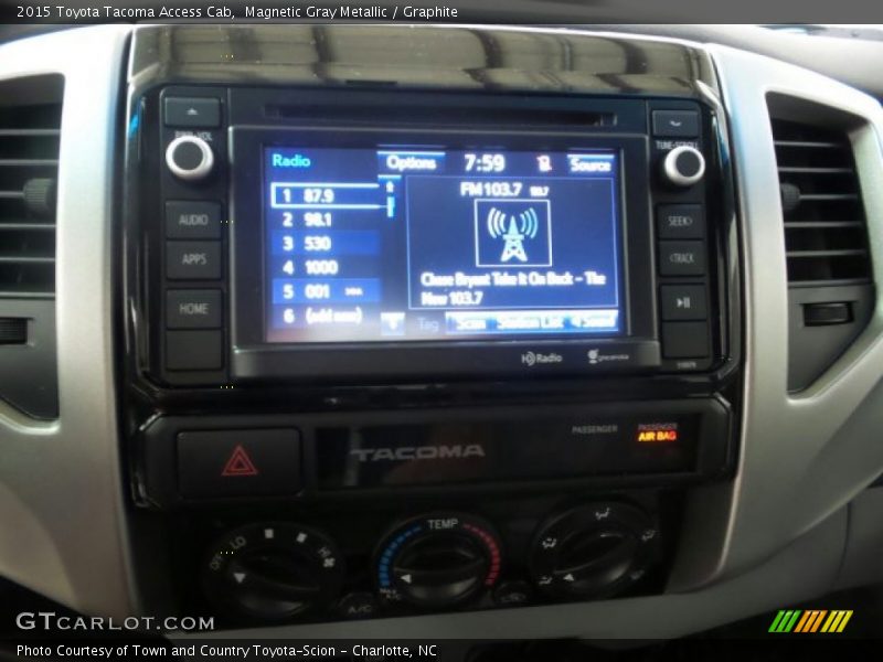 Magnetic Gray Metallic / Graphite 2015 Toyota Tacoma Access Cab