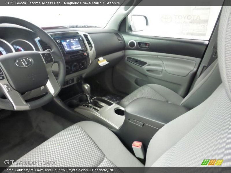 Magnetic Gray Metallic / Graphite 2015 Toyota Tacoma Access Cab