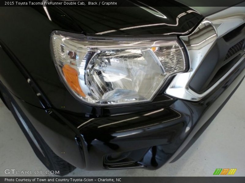 Black / Graphite 2015 Toyota Tacoma PreRunner Double Cab