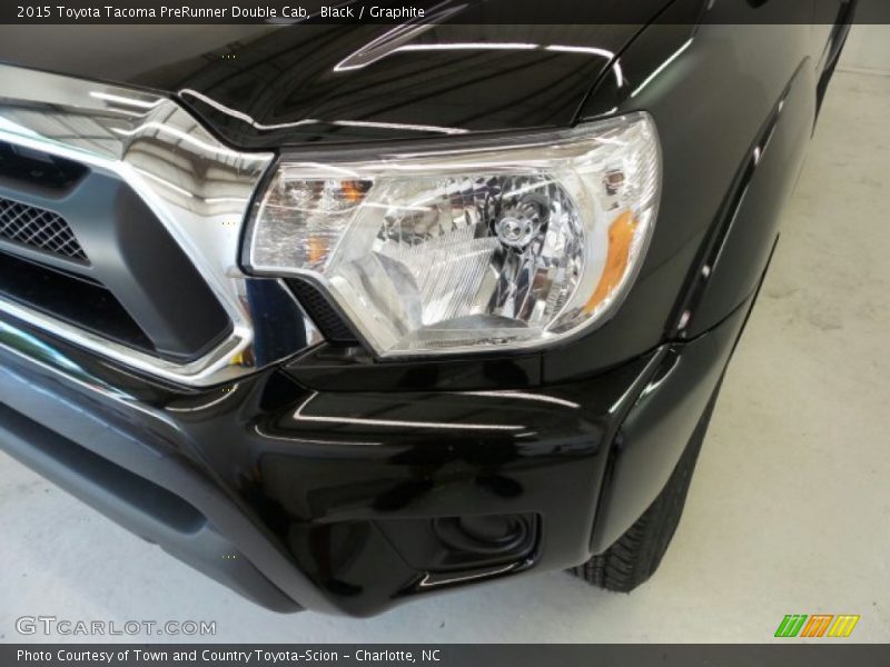 Black / Graphite 2015 Toyota Tacoma PreRunner Double Cab