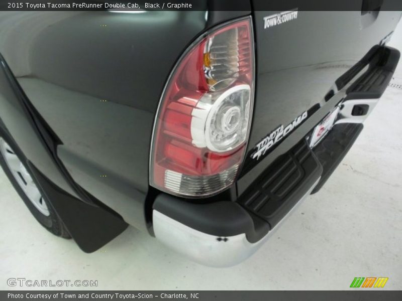 Black / Graphite 2015 Toyota Tacoma PreRunner Double Cab