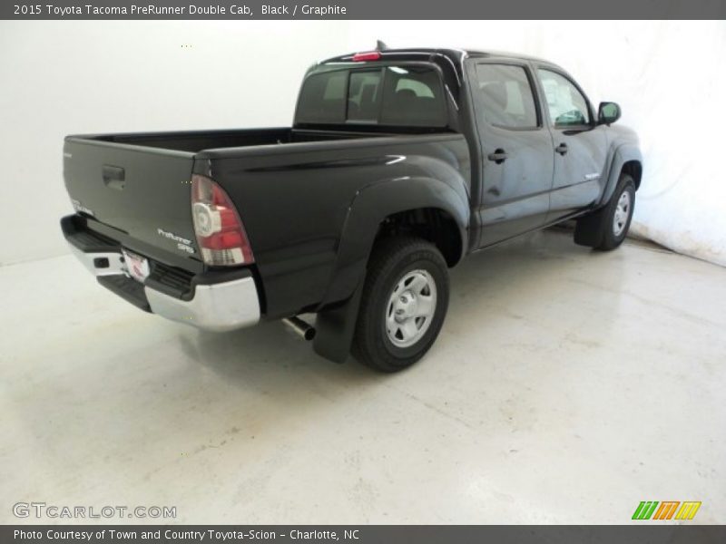 Black / Graphite 2015 Toyota Tacoma PreRunner Double Cab