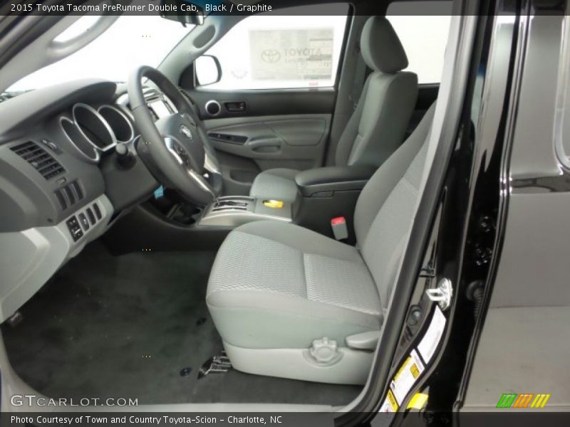  2015 Tacoma PreRunner Double Cab Graphite Interior