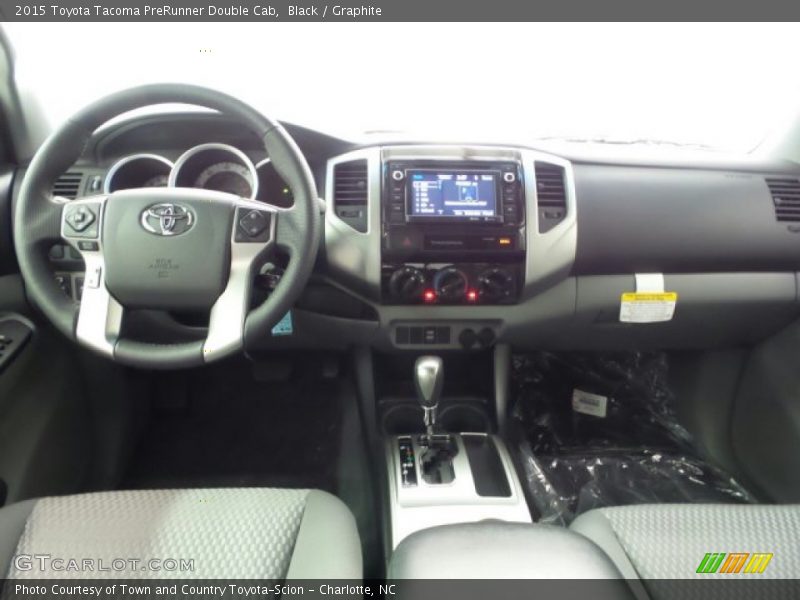 Black / Graphite 2015 Toyota Tacoma PreRunner Double Cab