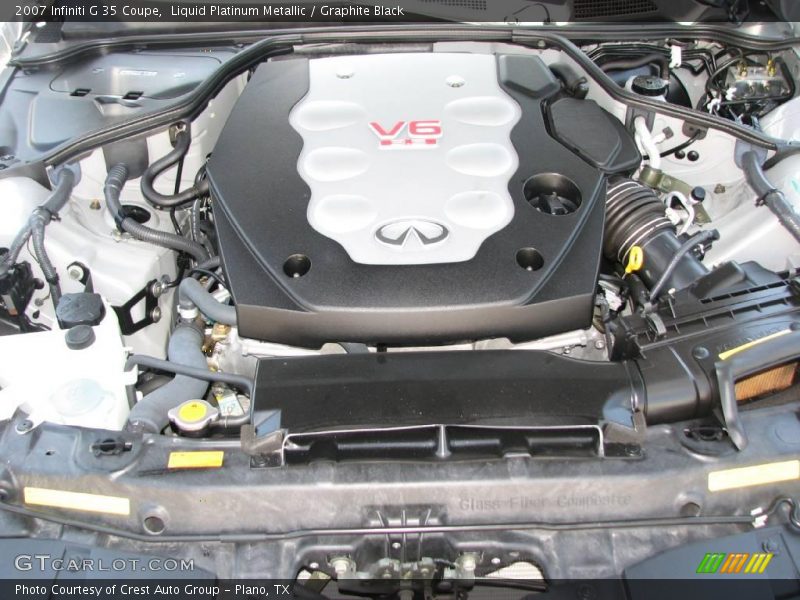 Liquid Platinum Metallic / Graphite Black 2007 Infiniti G 35 Coupe