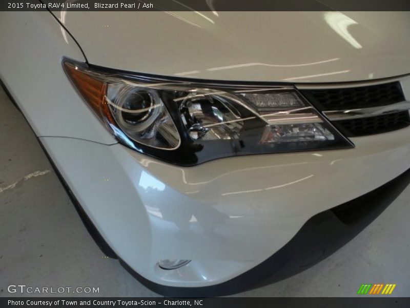 Blizzard Pearl / Ash 2015 Toyota RAV4 Limited
