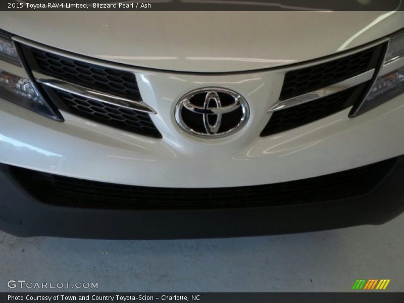 Blizzard Pearl / Ash 2015 Toyota RAV4 Limited