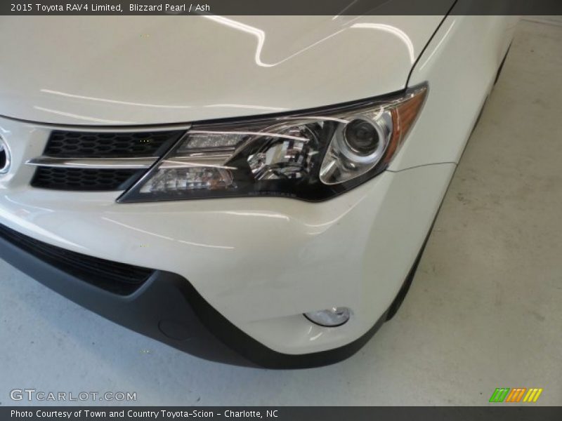 Blizzard Pearl / Ash 2015 Toyota RAV4 Limited