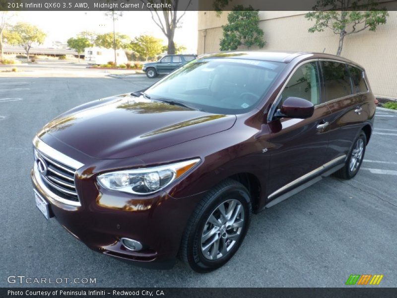 Front 3/4 View of 2014 QX60 3.5 AWD
