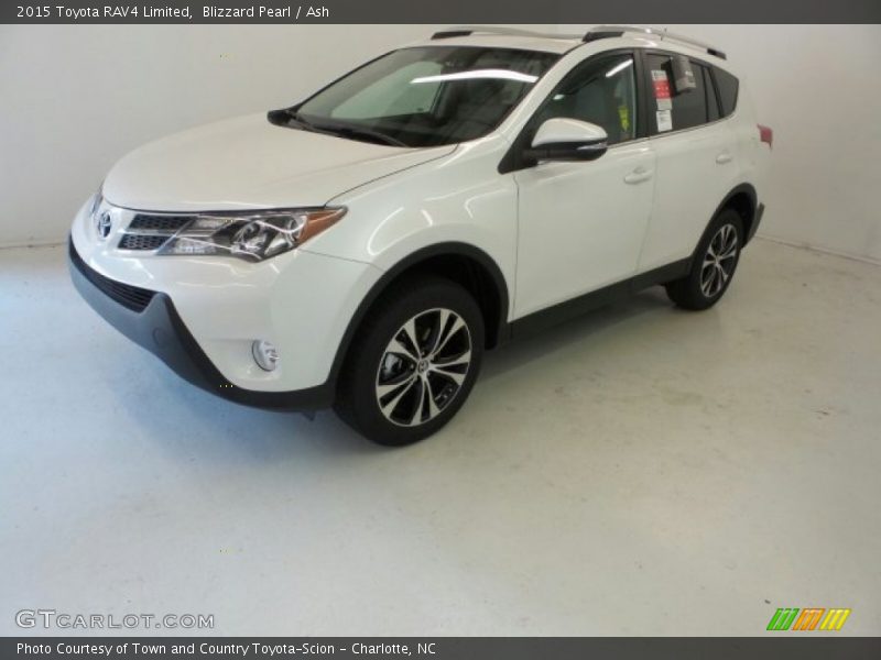 Blizzard Pearl / Ash 2015 Toyota RAV4 Limited
