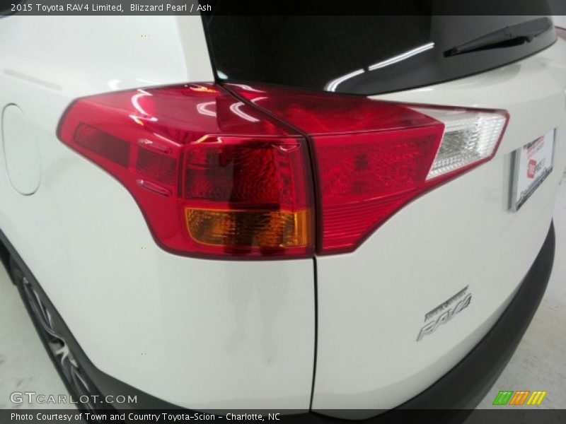 Blizzard Pearl / Ash 2015 Toyota RAV4 Limited