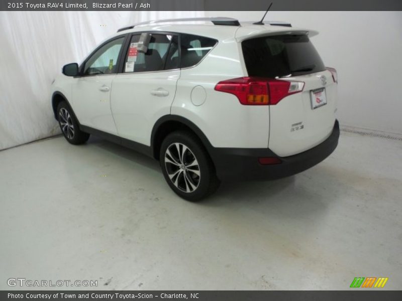 Blizzard Pearl / Ash 2015 Toyota RAV4 Limited