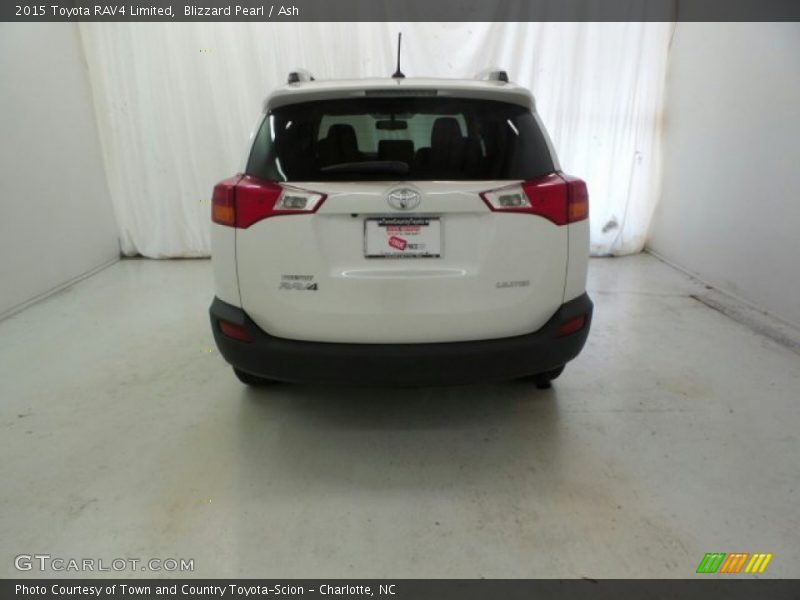 Blizzard Pearl / Ash 2015 Toyota RAV4 Limited