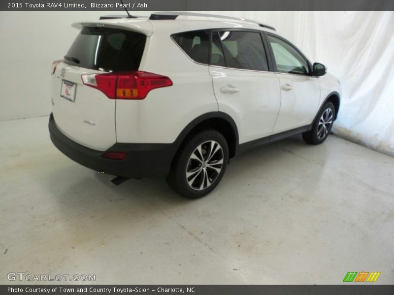 Blizzard Pearl / Ash 2015 Toyota RAV4 Limited