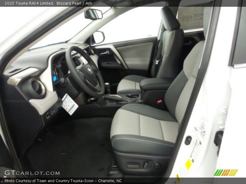 Blizzard Pearl / Ash 2015 Toyota RAV4 Limited