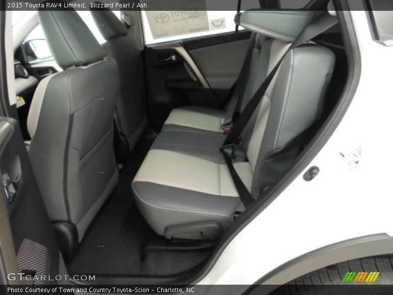 Blizzard Pearl / Ash 2015 Toyota RAV4 Limited