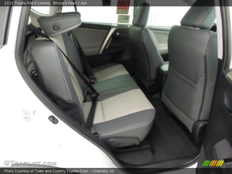 Blizzard Pearl / Ash 2015 Toyota RAV4 Limited
