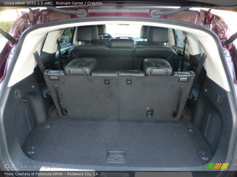  2014 QX60 3.5 AWD Trunk