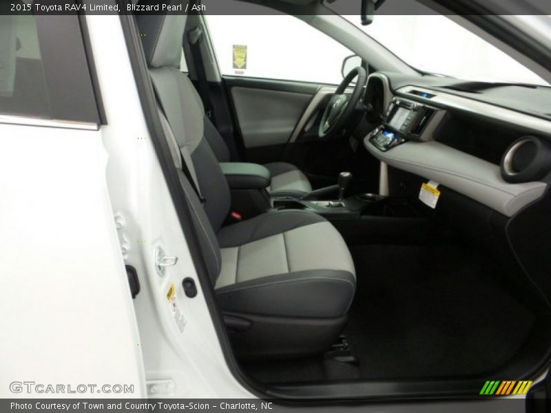 Blizzard Pearl / Ash 2015 Toyota RAV4 Limited