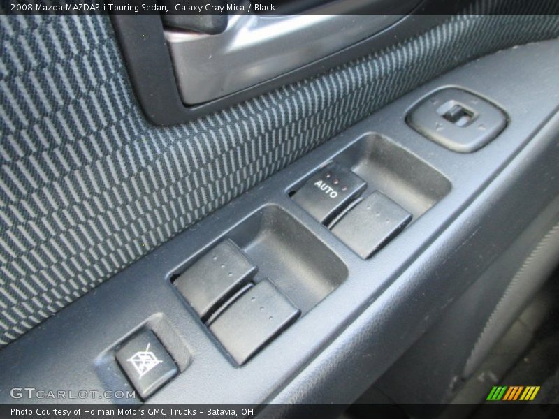 Galaxy Gray Mica / Black 2008 Mazda MAZDA3 i Touring Sedan