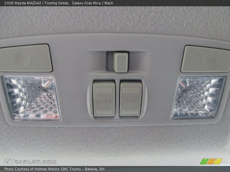 Galaxy Gray Mica / Black 2008 Mazda MAZDA3 i Touring Sedan