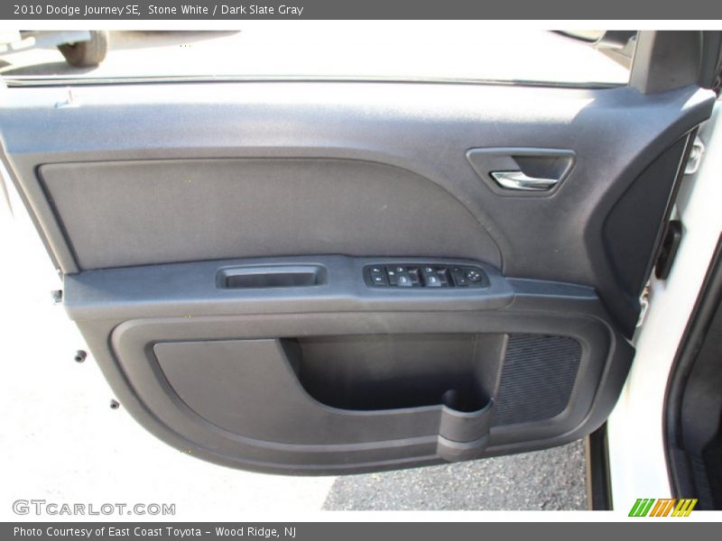 Stone White / Dark Slate Gray 2010 Dodge Journey SE