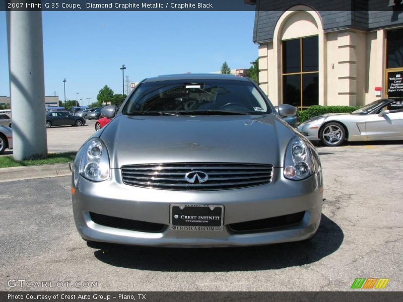Diamond Graphite Metallic / Graphite Black 2007 Infiniti G 35 Coupe