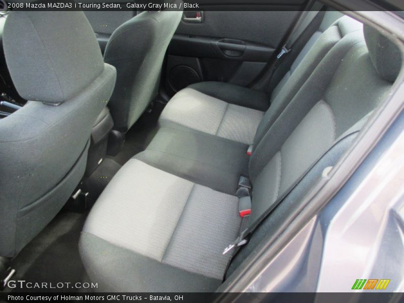 Galaxy Gray Mica / Black 2008 Mazda MAZDA3 i Touring Sedan