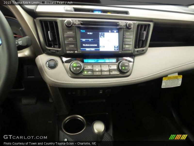 Blizzard Pearl / Ash 2015 Toyota RAV4 Limited