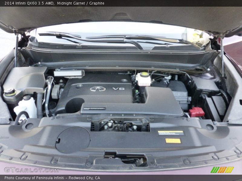 2014 QX60 3.5 AWD Engine - 3.5 Liter DOHC 24-Valve CVTCS V6