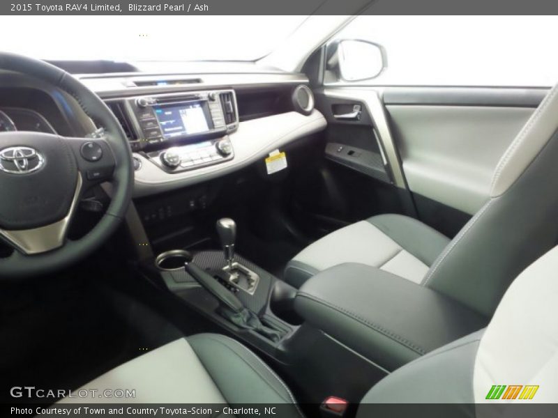 Blizzard Pearl / Ash 2015 Toyota RAV4 Limited