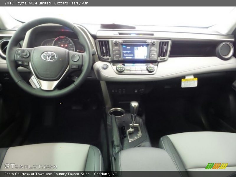 Blizzard Pearl / Ash 2015 Toyota RAV4 Limited