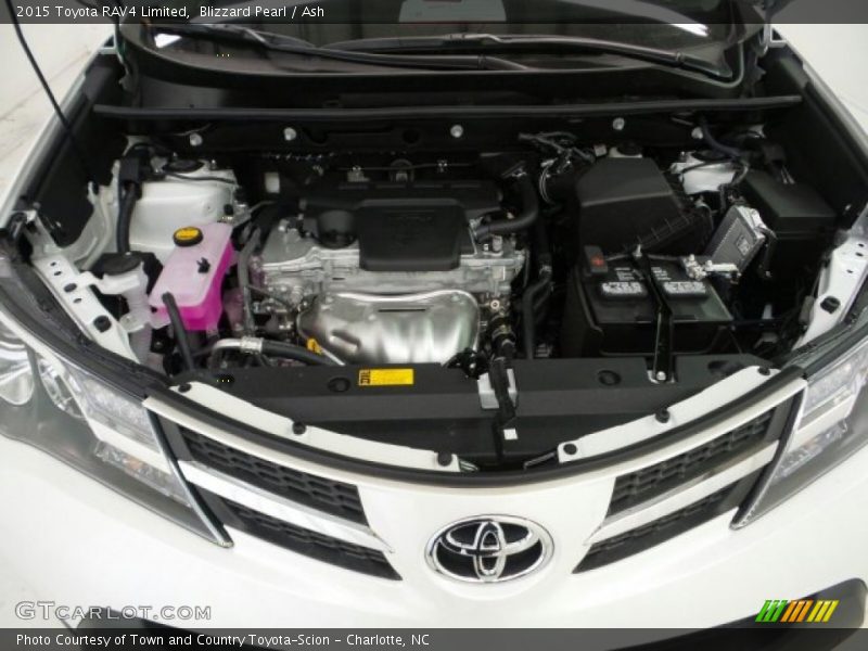 Blizzard Pearl / Ash 2015 Toyota RAV4 Limited