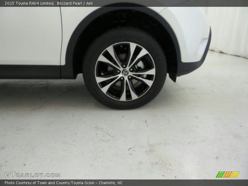Blizzard Pearl / Ash 2015 Toyota RAV4 Limited